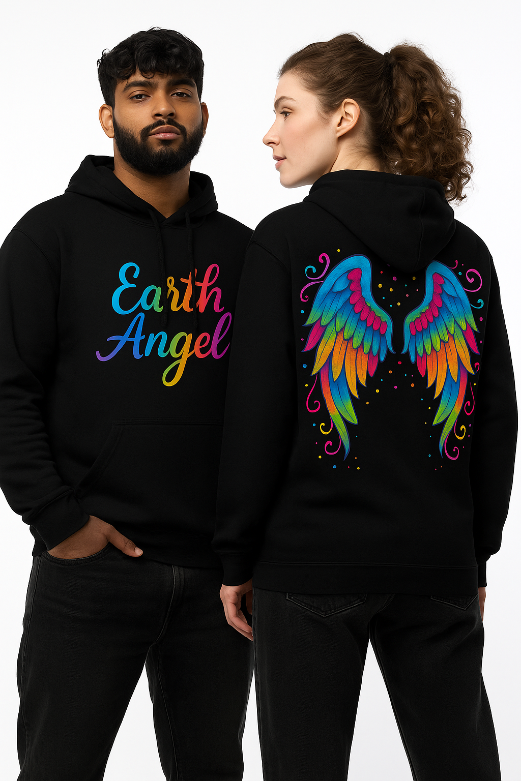 Wear Your Wings Earth Angel Unisex Hoodie