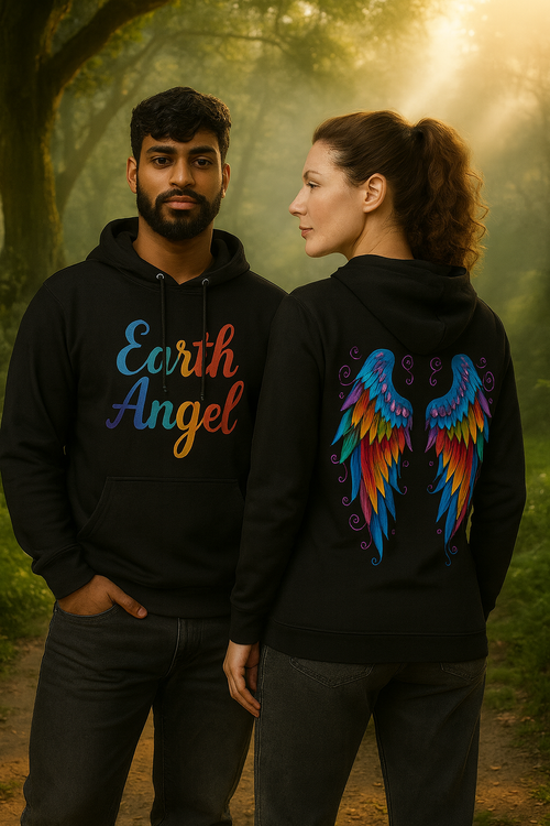 Earth Angel Wings Unisex Hoodie