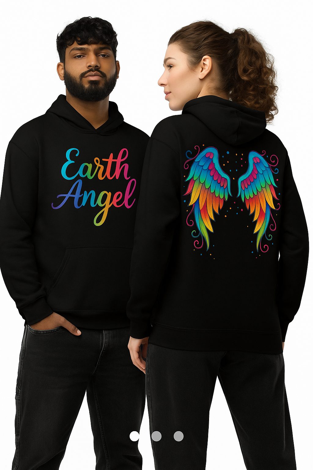 Earth Angel Wings Unisex Hoodie