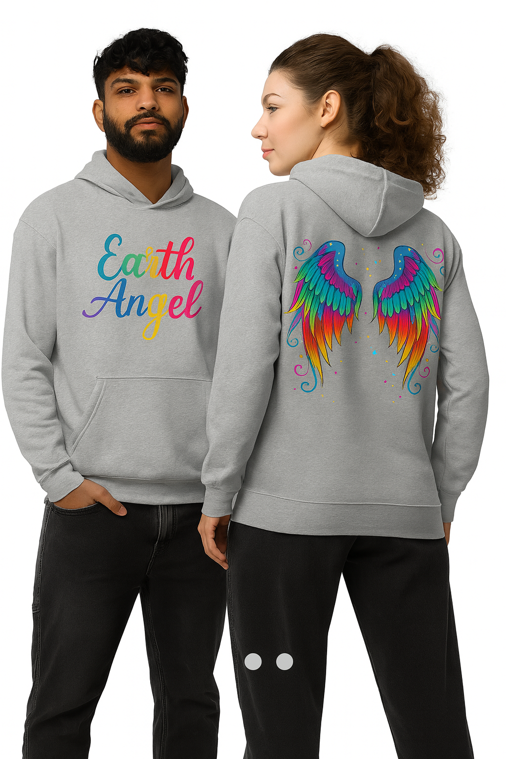 Wear Your Wings Earth Angel Unisex Hoodie