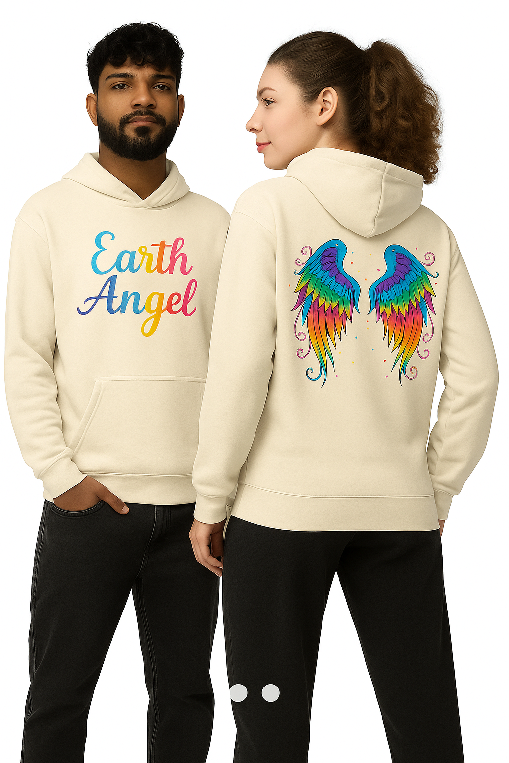 Wear Your Wings Earth Angel Unisex Hoodie